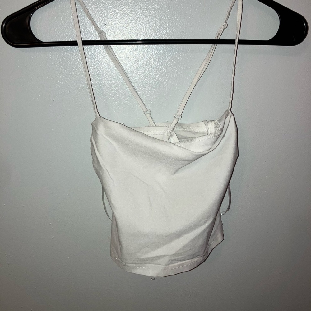 H&M tank top cross back